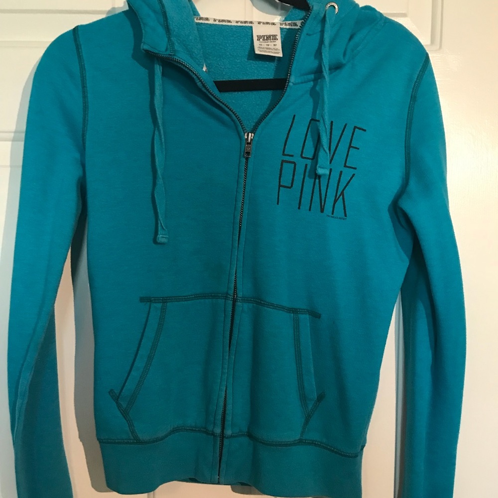 Victoria’s Secret Pink Full Zip Sweatshirt size xs